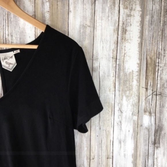 White Crow Black Dress - Picture 3 of 5